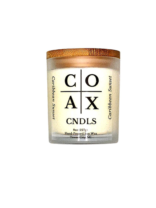 Caribbean Sunset - COAX CNDLS Candle