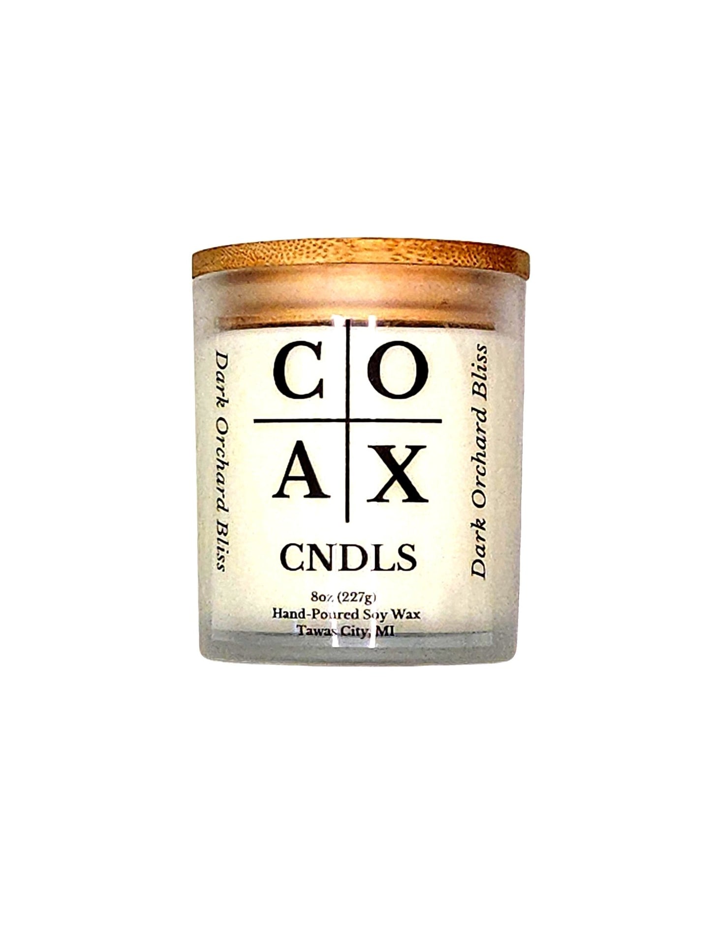 Dark Orchard Bliss - COAX CNDLS Candle