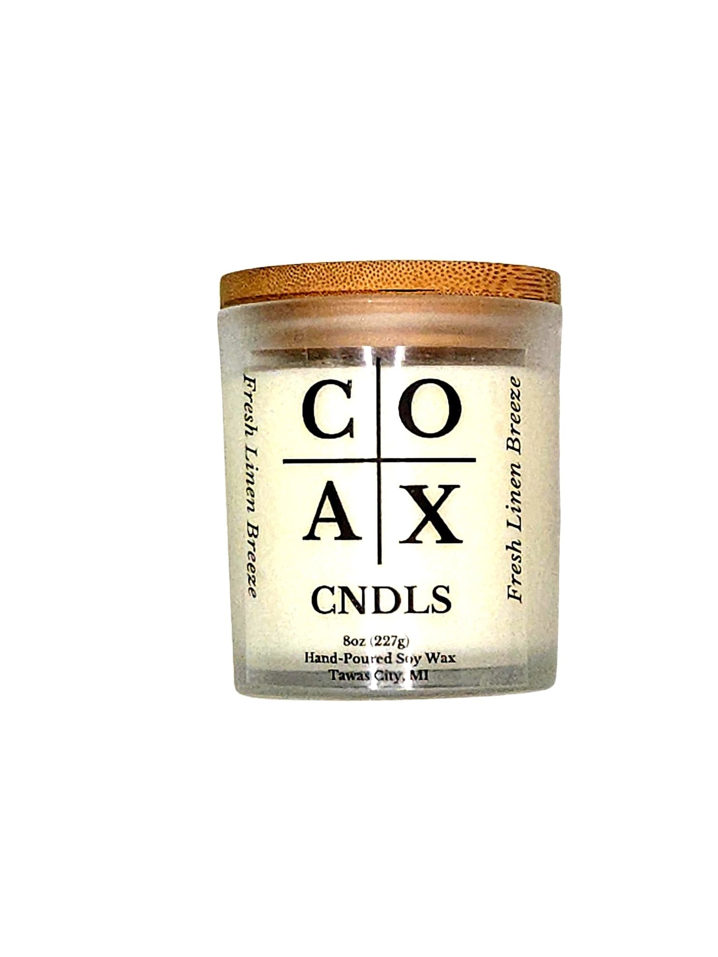 Fresh Linen Breeze - COAX CNDLS Candle